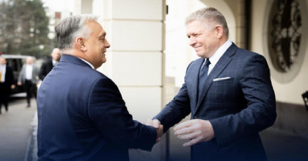 Orbán Viktor Szlovákiában tárgyalt az energiaellátásról és Ukrajnáról