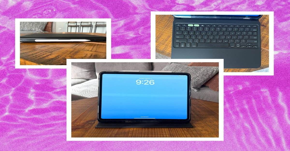 Praktikus billentyűzet tok az iPad Pro 13-hoz