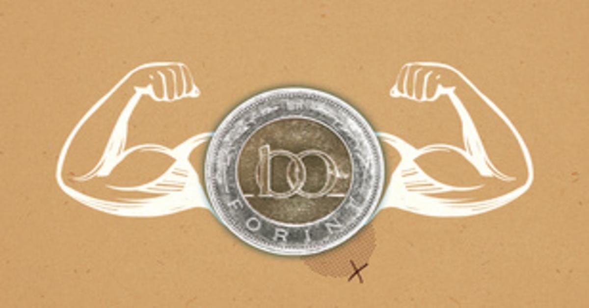 Erősödik a forint az euróval és dollárral szemben