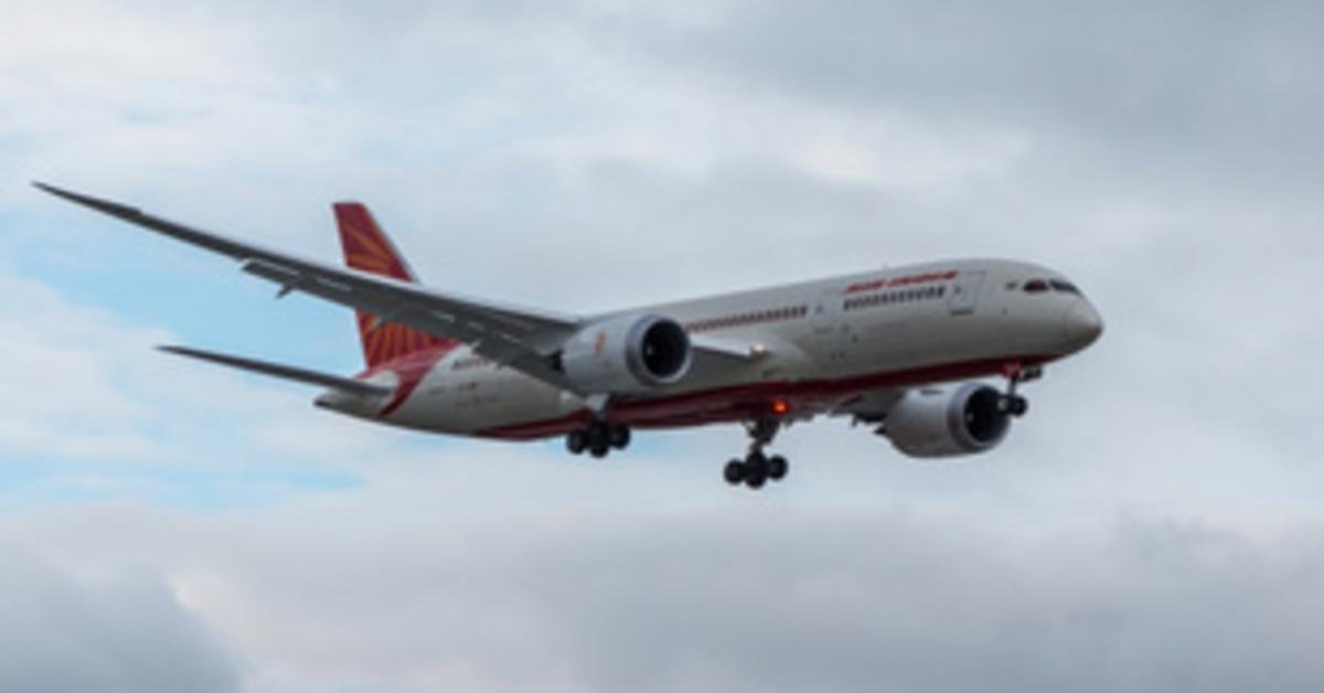Air India járat visszafordult műszaki hiba miatt