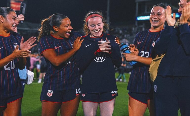 Lavelle visszatér az USWNT csapatába és gólt szerez Írország ellen