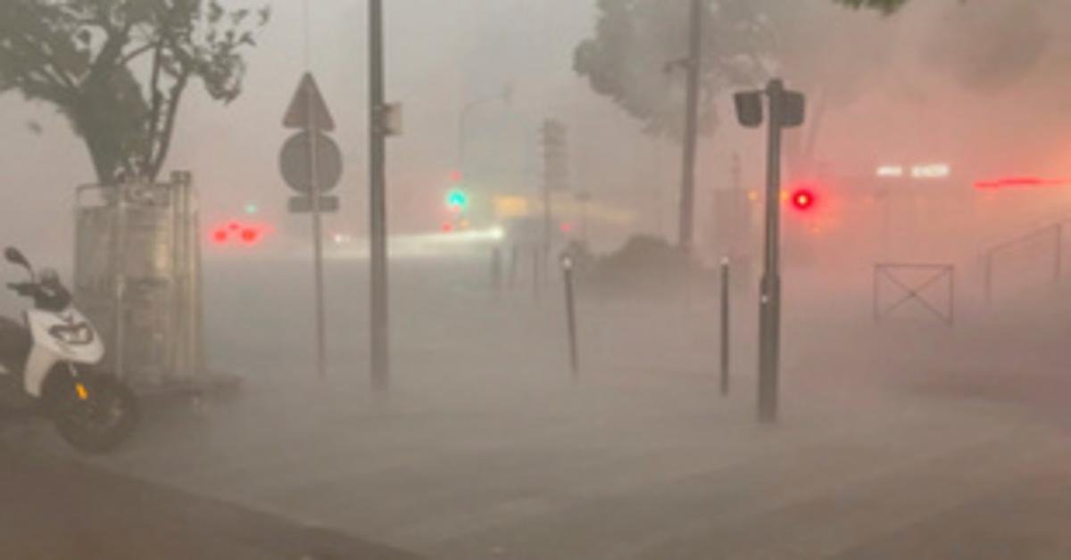 Hőség és vihar sújtja Franciaországot