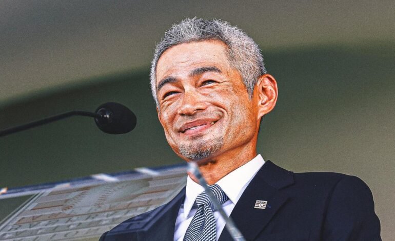 Ichiro Suzuki humora színesíti a hall of fame beiktatást