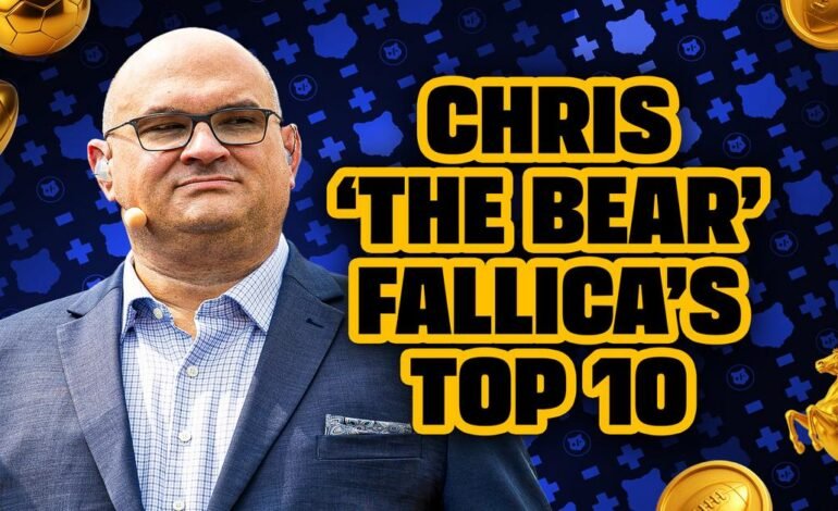 Chris "The Bear" Fallica heti egyetemi foci rangsora