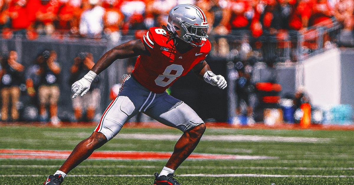 Arvell Reese első interceptionje az Ohio State színeiben