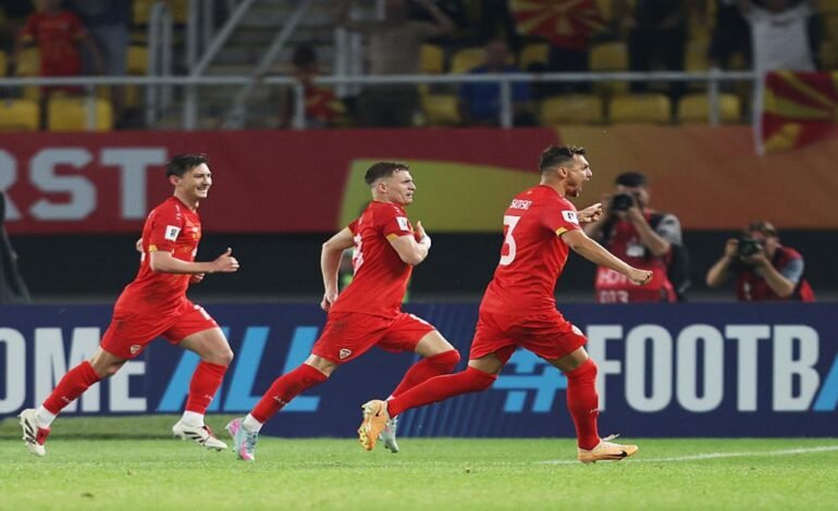 Macedónia és Liechtenstein csatája a vb-selejtezőn