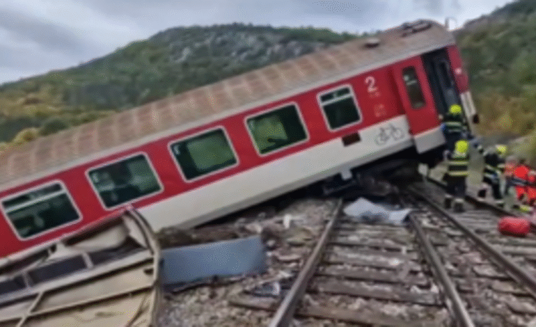 Vonatbaleset Kelet-Szlovákiában a magyar határ közelében