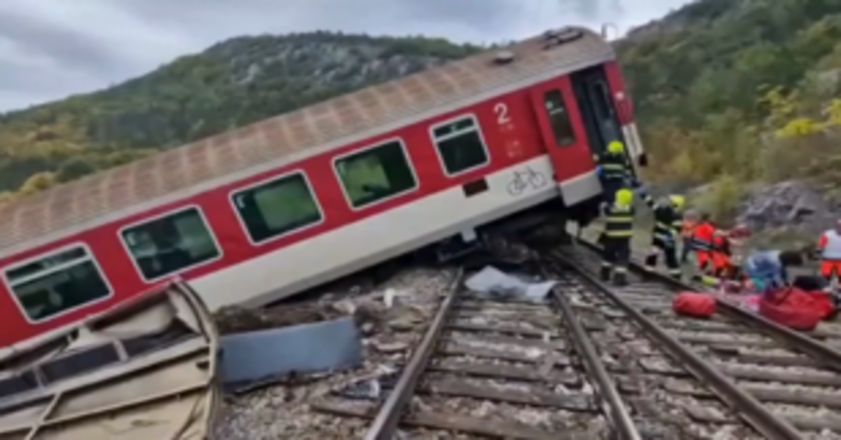 Vonatbaleset Kelet-Szlovákiában a magyar határ közelében