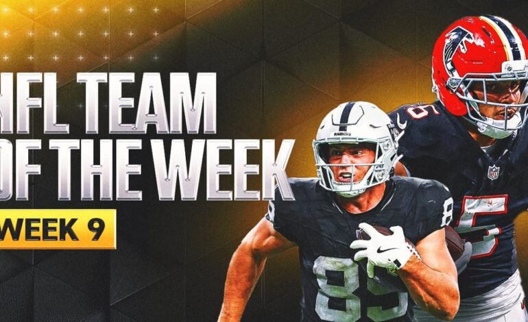 Drake London és Brock Bowers uralják az NFL 9. hetét