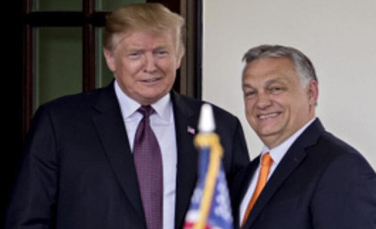 Orbán Viktor és Donald Trump gazdasági tárgyalása Budapesten